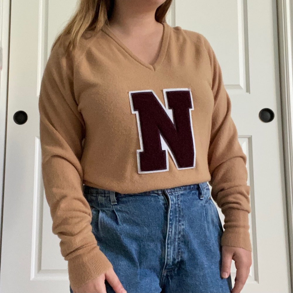 LF furst of a kind varsity letterman sweater